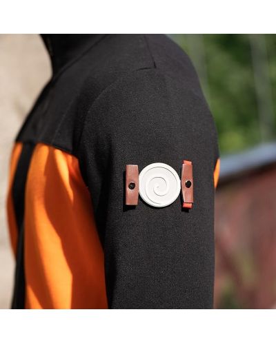 ABYSTYLE - NARUTO SHIPPUDEN - Chaqueta réplica - Naruto Hombre naranja/negro (L ABYSTYLE - NARUTO SHIPPUDEN - Chaqueta réplica - Naruto Hombre naranja/negro (L