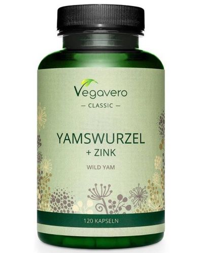 Yamswurzel + Zink, 120 капсули, Vegavero - 1
