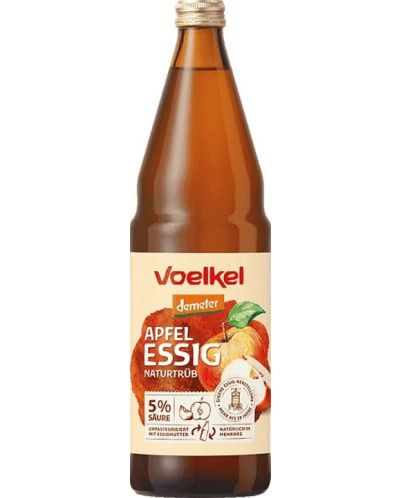 Ябълков оцет, 750 ml, Voelkel - 1