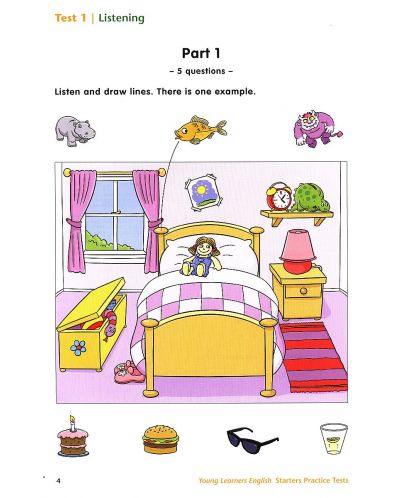 Young Learners Practice Tests Starters / Английски език (Учебник + CD-ROM) - 4
