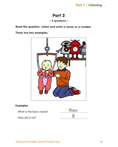 Young Learners Practice Tests Starters / Английски език (Учебник + CD-ROM) - 5