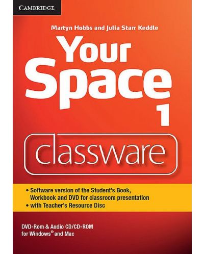 Your Space Level 1 Classware DVD-ROM with Teacher's Resource Disc / Английски език - ниво 1: DVD с интерактивна версия на учебника - 1