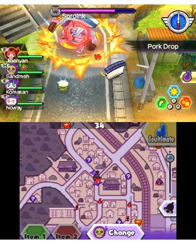 Yo-kai Watch Blasters - Red Cat Corps (Nintendo 3DS) - 7