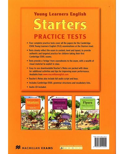 Young Learners Practice Tests Starters / Английски език (Учебник + CD-ROM) - 2