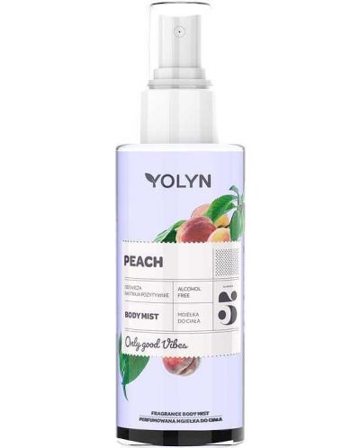 Yolyn Парфюмен мист за тяло, праскова, 200 ml - 1