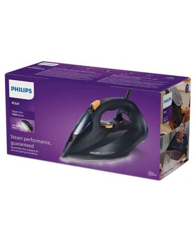 Ютия Philips - DST7060/20, 3000W, 55 g/min, синя/жълта - 4