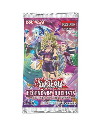 Yu-Gi-Oh! Legendary Duelists - Sisters of the Rose booster