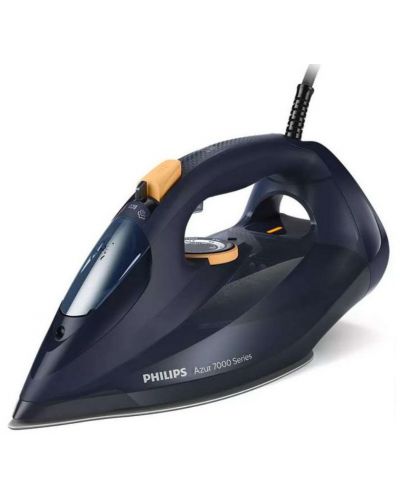 Ютия Philips - DST7060/20, 3000W, 55 g/min, синя/жълта - 1