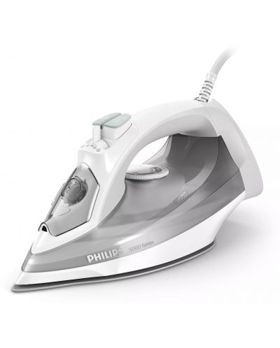 Ютия Philips - Series 5000 DST5010/10, 2400W, 40 g/min, бяла/сива - 1