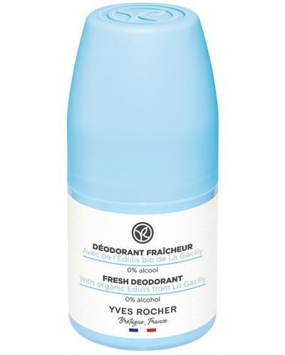 Yves Rocher Рол-он против изпотяване Fresh, 48h, 50 ml - 1