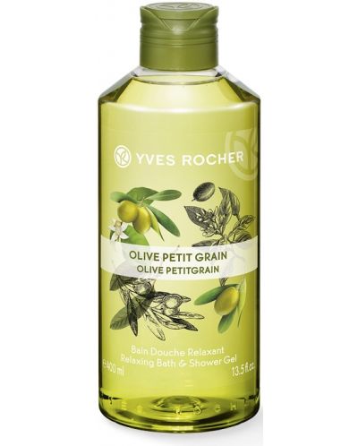 Yves Rocher Plaisirs Nature Душ гел, маслина и петитгрен, 400 ml - 1