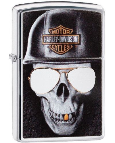 Запалка Zippo - Harley-Davidson Skull - 1