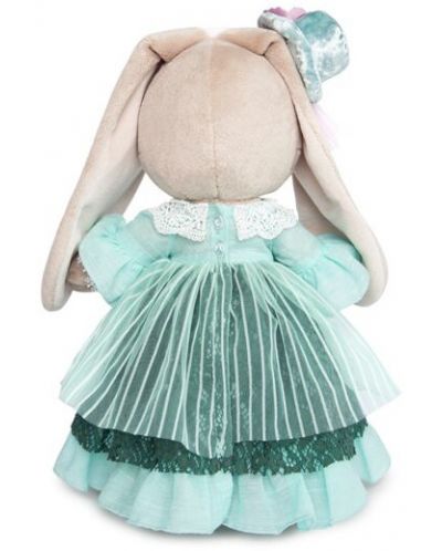 Плюшена играчка Budi Basa - Зайка Ми, с рокля в зелено, 25 cm - 3