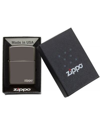 Запалка Zippo - Black Ice, лазерно гравирана - 2