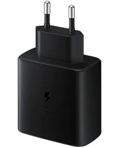 Зарядно устройство Samsung - EP-TA845, USB-C, 45W, черен - 1