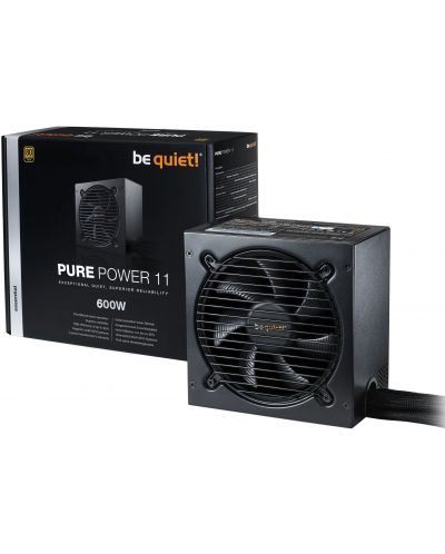 Захранване be quiet! - Pure Power 11, 600W - 1