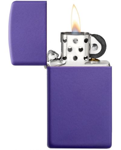 Запалка Zippo Slim - Purple Matte - 3