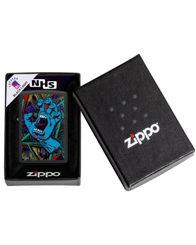Запалка Zippo - Santa Cruz Black Light - 6