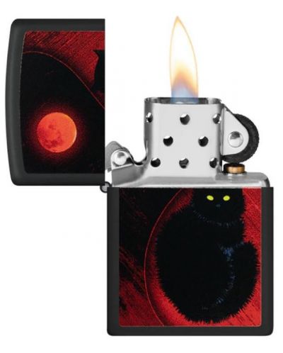 Запалка Zippo - Black Cat Design - 3