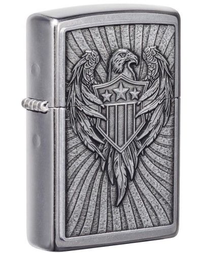 Запалка Zippo - Eagle Shield Emblem Design - 1