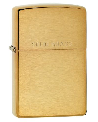 Запалка Zippo - матиран месинг - 1