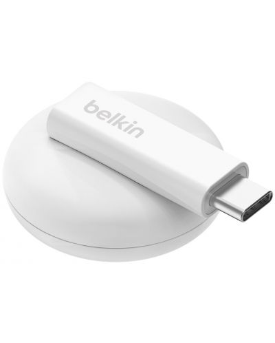 Зарядно устройство Belkin - Boost Charge, Apple Watch, USB-C, бяло - 4