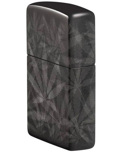 Запалка Zippo - Cannabis Design High Polish Black - 3