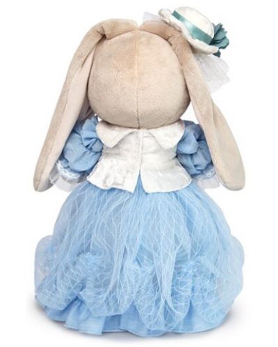 Плюшена играчка Budi Basa - Зайка Ми, в синя рокля, 25 cm - 3