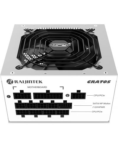 Захранване Raijintek - CRATOS 1200 white, 1200W - 1