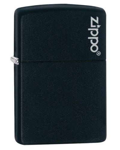 Запалка Zippo - Black Matte, черна - 1