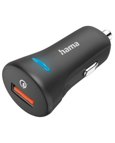 Зарядно за кола Hama - 201633, USB-A, 19.5W, черно - 1
