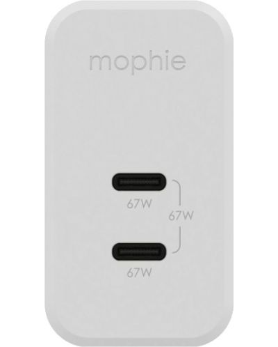 Зарядно устройство mophie - Speedport, USB-C, 67W, бяло - 2