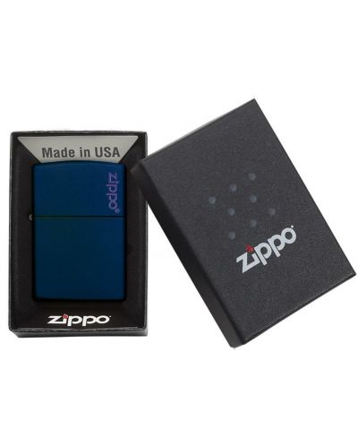 Запалка Zippo - тъмносиня, матирана - 2