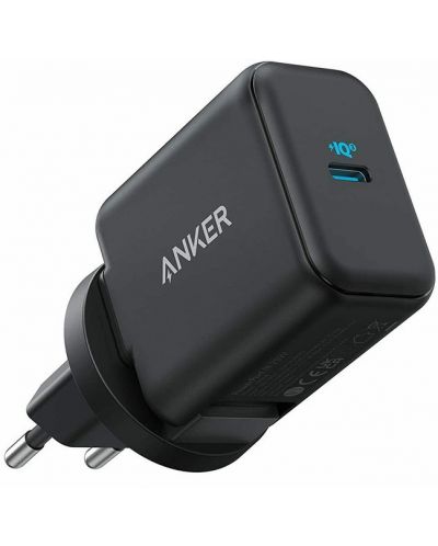 Зарядно устройство Anker - Ace 312, USB-C, 25W, черно - 1