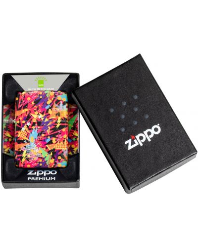 Запалка Zippo - Retro Design, Glow in the Dark - 3