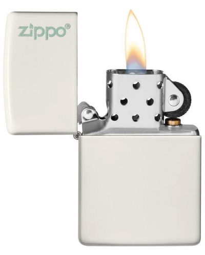 Запалка Zippo - Classic Glow In The Dark, бяла - 2
