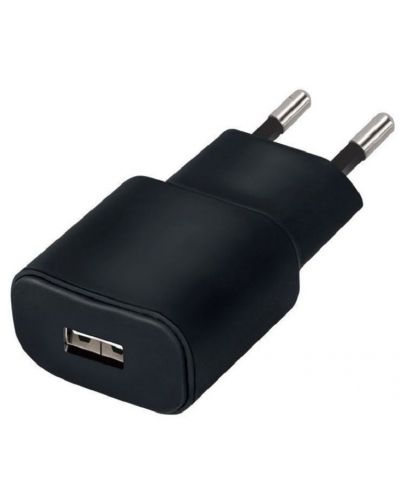 Зарядно устройство Forever - 5153, USB-A, 1A, черно - 2