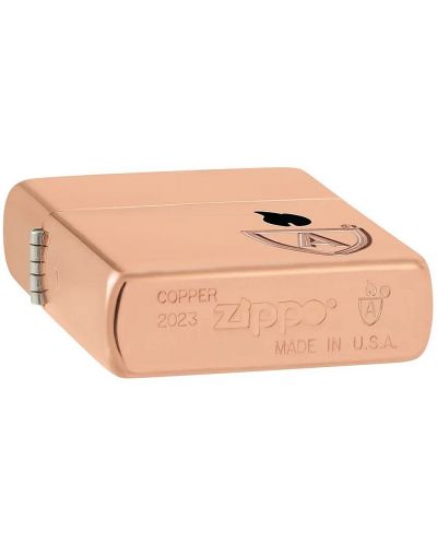 Запалка Zippo - Armor Solid Copper Case - 5