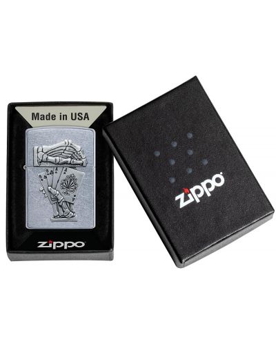 Запалка Zippo - Dead Man's Hand Emblem Design - 6