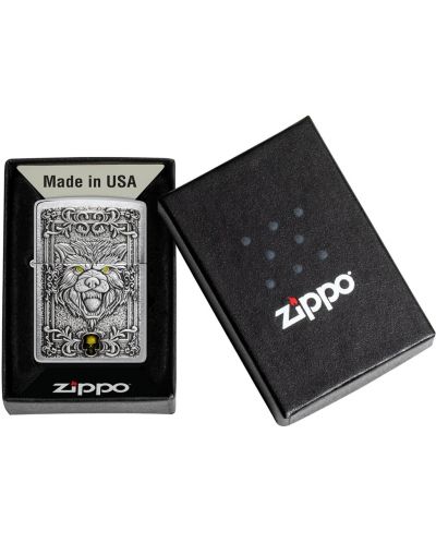Запалка Zippo - Fierce Wolf Emblem - 4