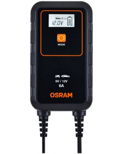 Зарядно за акумулатор Osram - BATTERYcharge, OEBCS906, 6/12V, 3/6A - 2