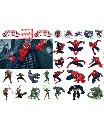 Залепи и играй 1: The Ultimate Spider-Man + 30 стикера - 4