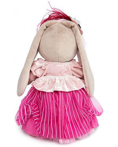 Плюшена играчка Budi Basa - Зайка Ми, с розова рокля, 25 cm - 3