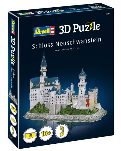 3D Пъзел Revell - Замъкът Нойшванщайн  - 2