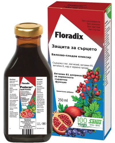 Защита на сърцето, 250 ml, Floradix - 1