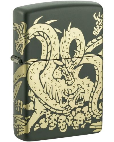 Запалка Zippo - Green Dragon Design - 1