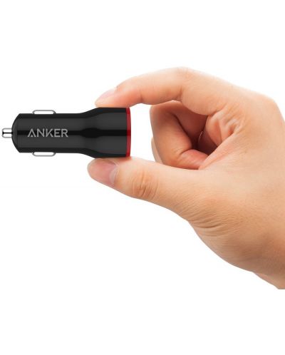 Зарядно за кола Anker - PowerDrive 2, USB-A, 24W, черно - 3