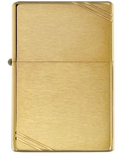 Запалка Zippo Vintage - Brushed Brass, Gold - 4