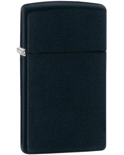 Запалка Zippo Slim - Black Matte - 1