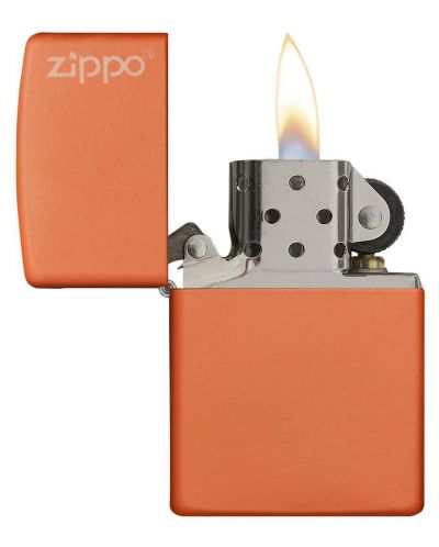 Запалка Zippo - Orange Matte, оранжева - 3